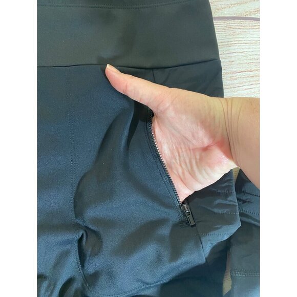 Athleta Women's Black Boot Cut Athleisure Casual Pants - Medium - Picture 11 of 13